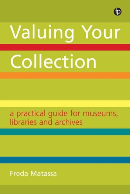 Book cover of: Valuing Your Collection. By: Freda Matassa