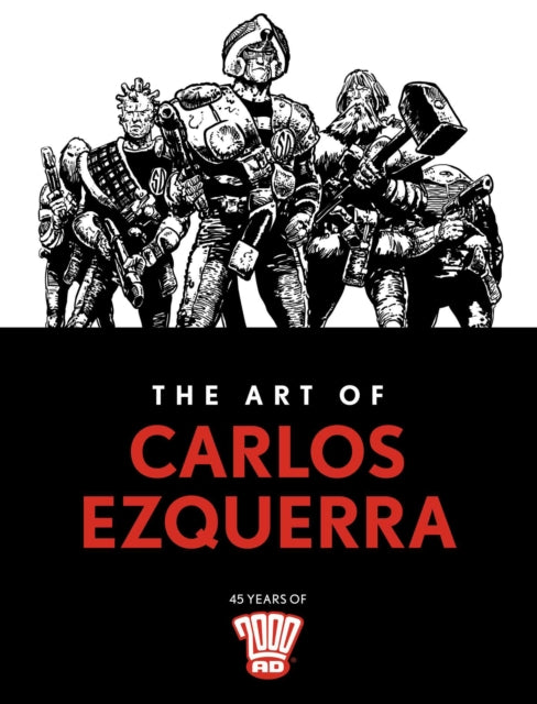 Book cover of: Art of Carlos Ezquerra. By: Carlos Ezquerra