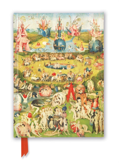 Book cover of: Bosch: The Garden of Earthly Delights (Foiled Journal). By: Flame Tree Studio