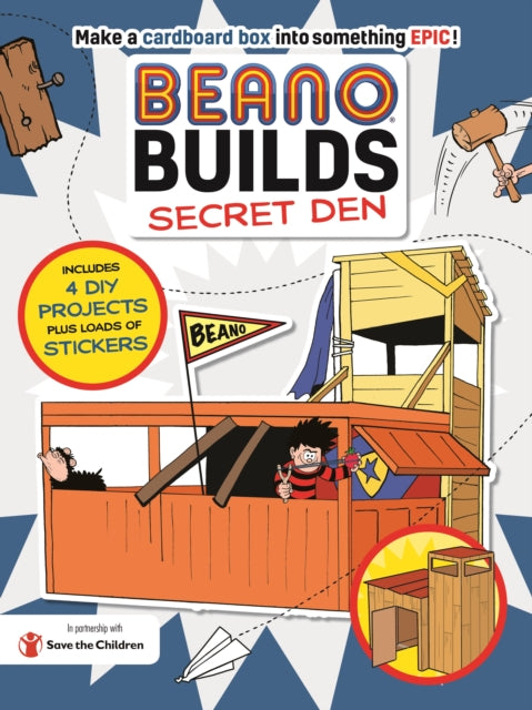 Book cover of: Beano Builds: Secret Den