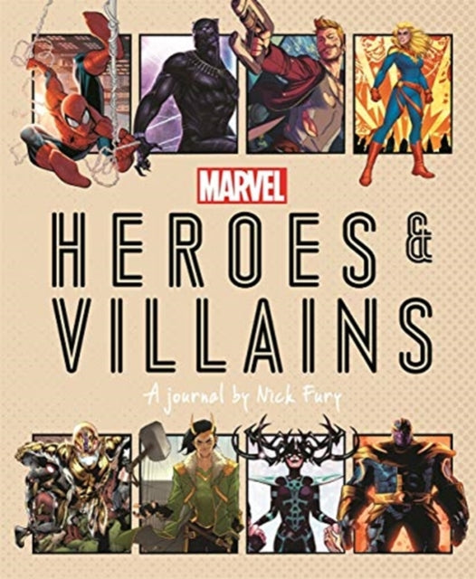 Book cover of: Marvel Heroes and Villains. By: Ned Hartley