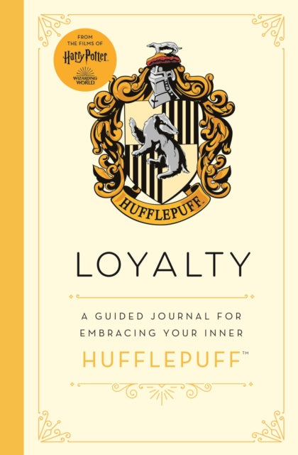 Book cover of: Harry Potter Hufflepuff Guided Journal : Loyalty