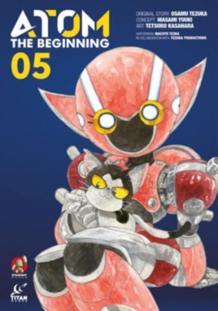 Book cover of: ATOM: The Beginning Vol. 5. By: Osamu Tezuka