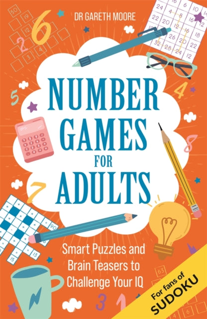 Book cover of: Number Games for Adults. By: Gareth Moore