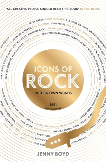 Book cover of: Icons of Rock - In Their Own Words. By: Jenny Boyd