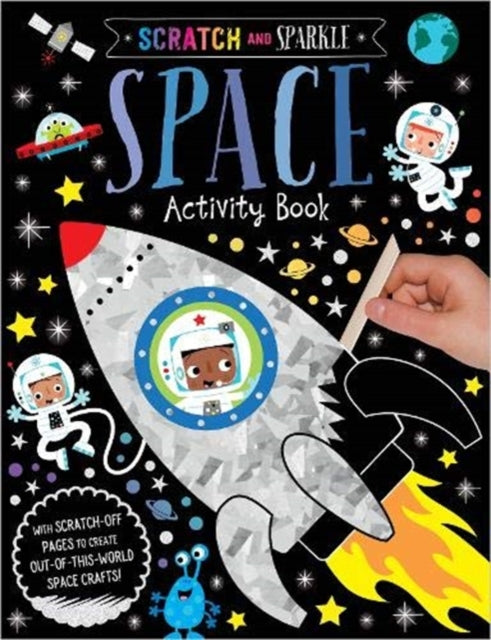 Book cover of: Scratch and Sparkle Space Activity Book