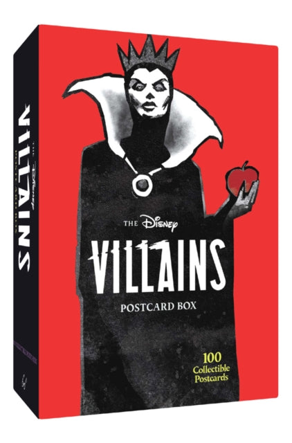 Book cover of: Disney Villains Postcard Box