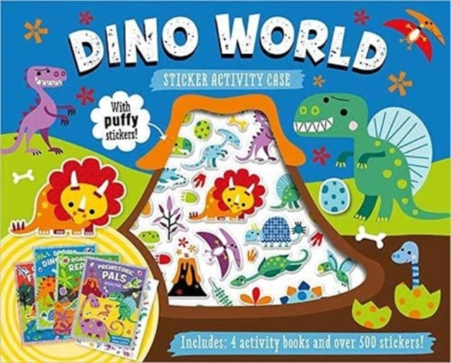 Book cover of: Dino World Sticker Activity Case