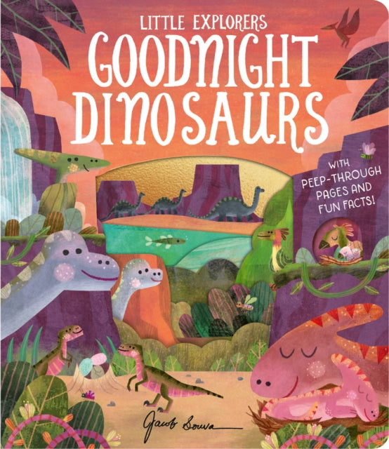 Book cover of: Goodnight Dinosaurs. By: Molly Littleboy