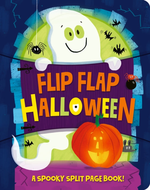Book cover of: Flip Flap Halloween. By: Becky Davies