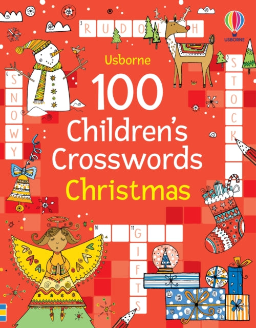 Book cover of: 100 Children's Crosswords: Christmas