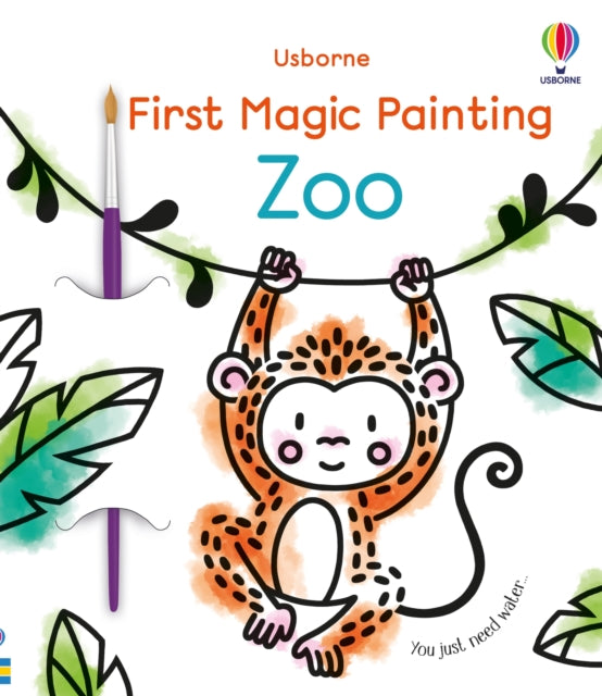 Book cover of: First Magic Painting Zoo. By: WHEATLEY, ABIGAIL