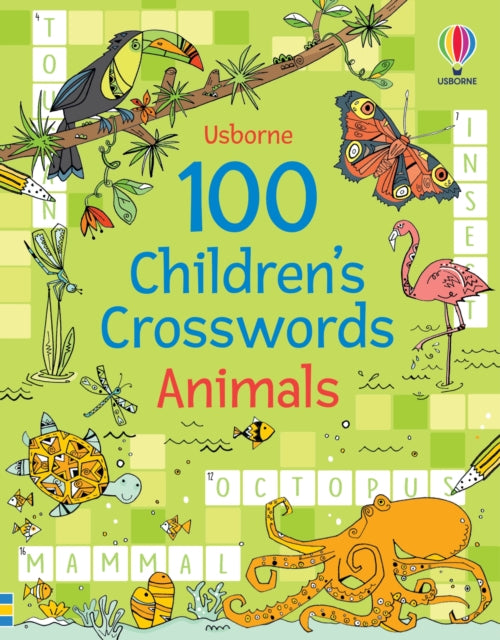Book cover of: 100 Children's Crosswords: Animals