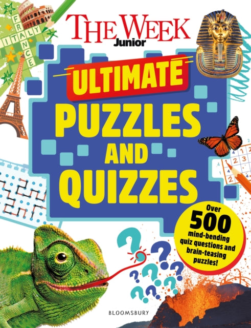 Week Junior Ultimate Puzzles and Quizzes, Over 200 pages of mind-bending quizzes, sudoku, word searches, crosswords and much more – perfect for summer holidays! 9781801997003 The Week Junior