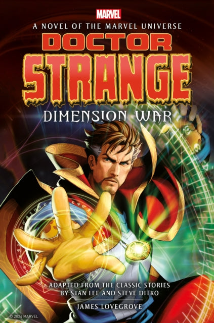 Book cover of: Doctor Strange: Dimension War. By: James Lovegrove