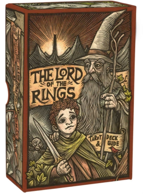 Book cover of: Lord of the Rings Tarot and Guidebook