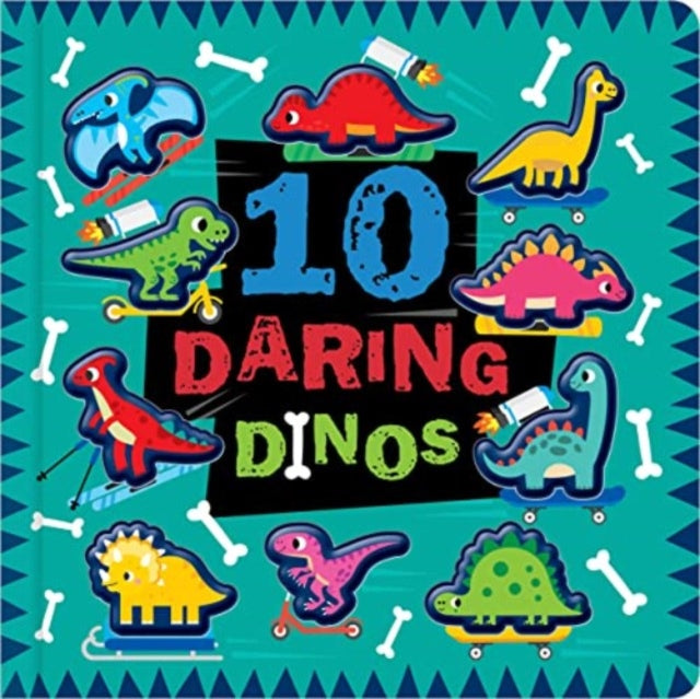 Book cover of: 10 Daring Dinos