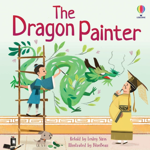 Book cover of: Dragon Painter. By: Lesley Sims