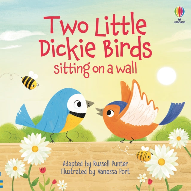 Two Little Dickie Birds sitting on a wall 9781803705002 Russell Punter
