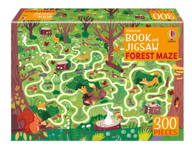 Book cover of: Usborne Book and Jigsaw Forest Maze. By: SAM SMITH