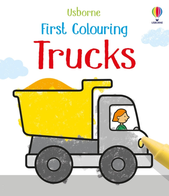 Book cover of: First Colouring Trucks