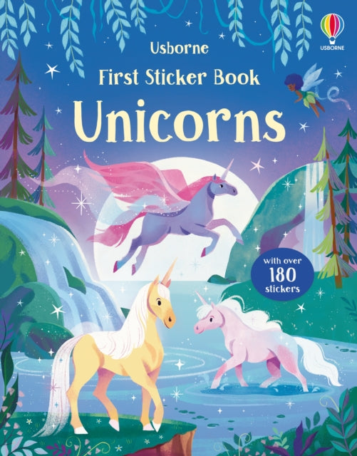 Book cover of: First Sticker Book Unicorns