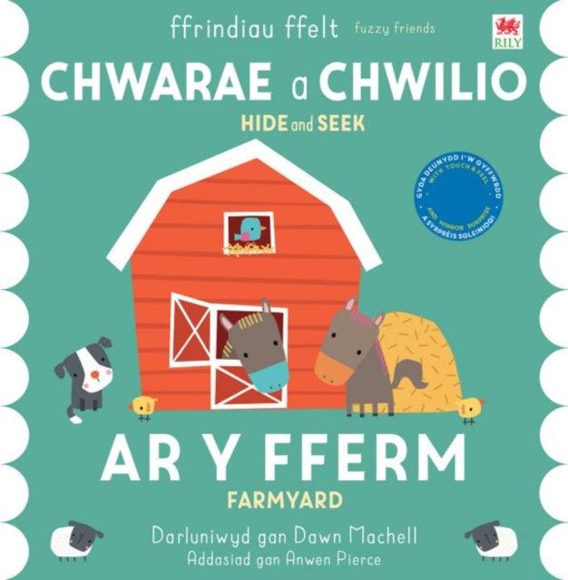 Book cover of: Chwarae a Chwilio: Ar y Fferm / Hide and Seek: On the Farm