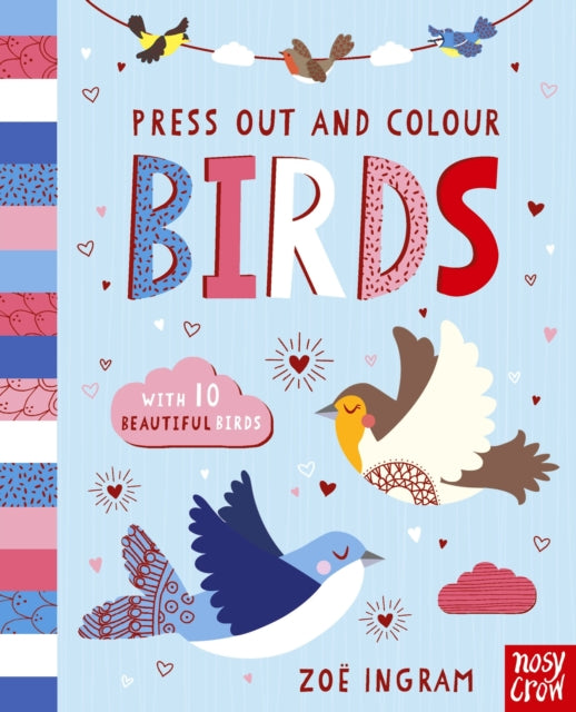 Book cover of: Press Out and Colour: Birds