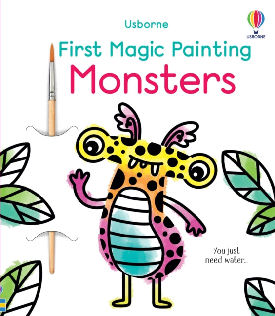 Book cover of: First Magic Painting Monsters. By: WHEATLEY, ABIGAIL