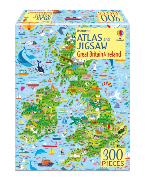 Book cover of: Atlas & Jigsaw Great Britain & Ireland