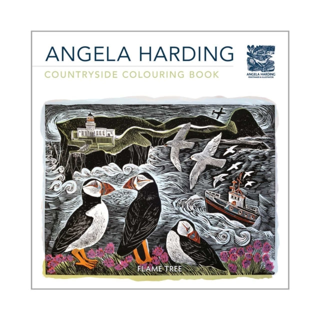 Book cover of: Countryside (Angela Harding) Colouring Book. By: HARDING, ANGELA