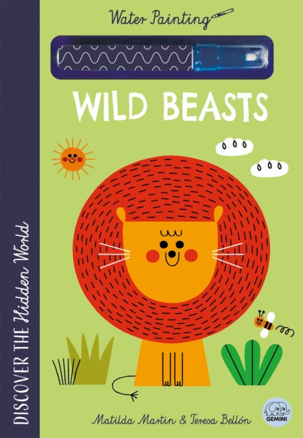 Book cover of: Hidden World - Water Painting Wild Beasts