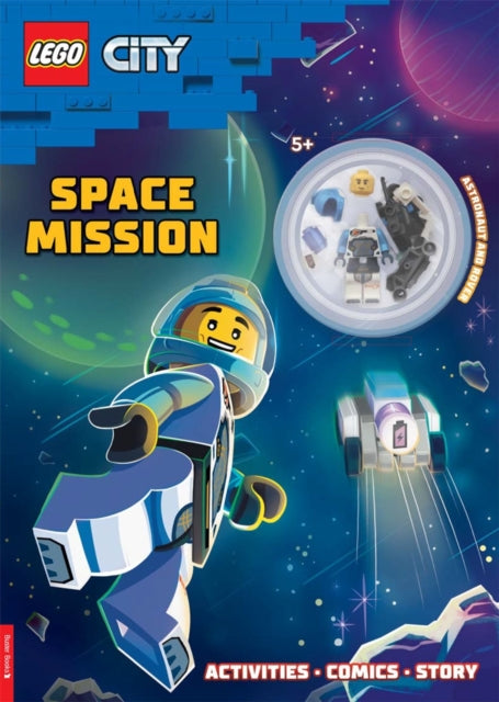 LEGO® City: Space Mission Activity Book (with astronaut LEGO minifigure and rover mini-build) 9781837250028 LEGO®