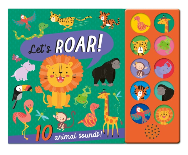 Book cover of: Let'S Roar!. By: Anna Gough