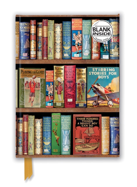 Book cover of: Bodleian Boys Adventure Book (Foiled Blank Journal). By: Flame Tree Studio