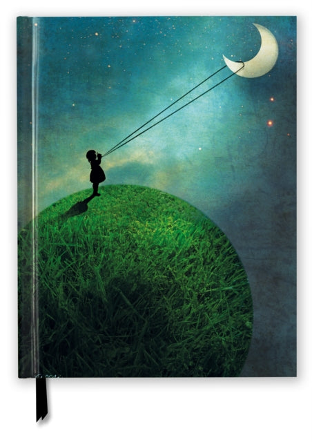 Book cover of: Catrin Welz-Stein: Chasing the Moon (Blank Sketch Book). By: Flame Tree Studio