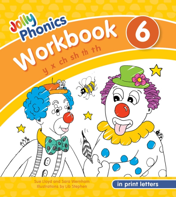 Jolly Phonics Workbook 6, in Print Letters (American English edition) 9781844146802 Sue Lloyd