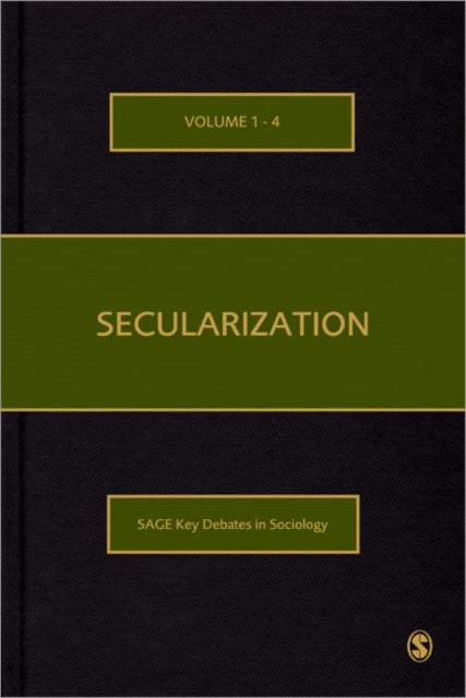 Book cover of: Secularization. By: Bryan S. Turner