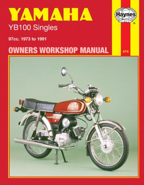 Book cover of: Yamaha YB100 Singles (73 - 91). By: Pete Shoemark