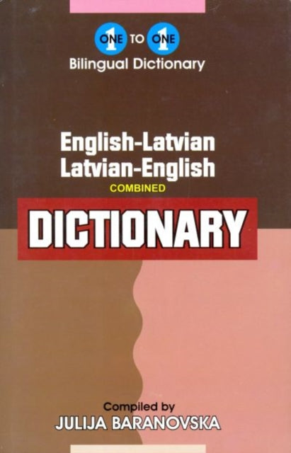Book cover of: English-Latvian & Latvian-English One-to-One Dictionary