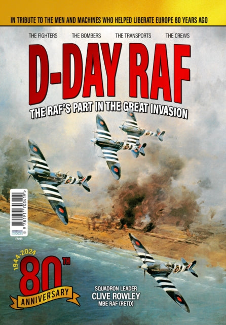 Book cover of: D Day RAF. By: Clive Rowley