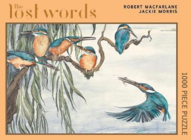 Book cover of: Lost Words Kingfisher 1000 Piece Jigsaw