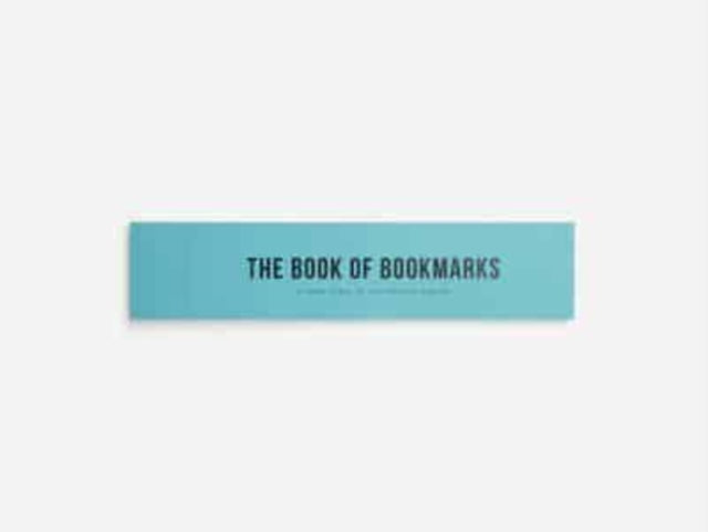Book cover of: Book of Bookmarks