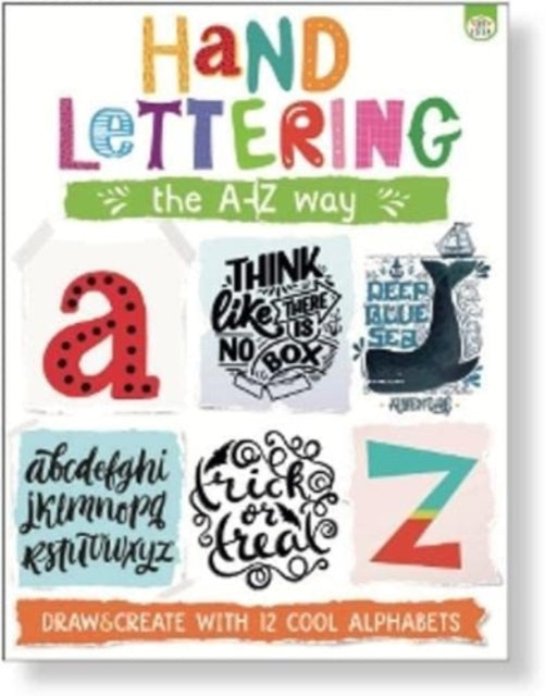 Book cover of: Hand Lettering: The A-Z. By: GOLDING, ELIZABETH