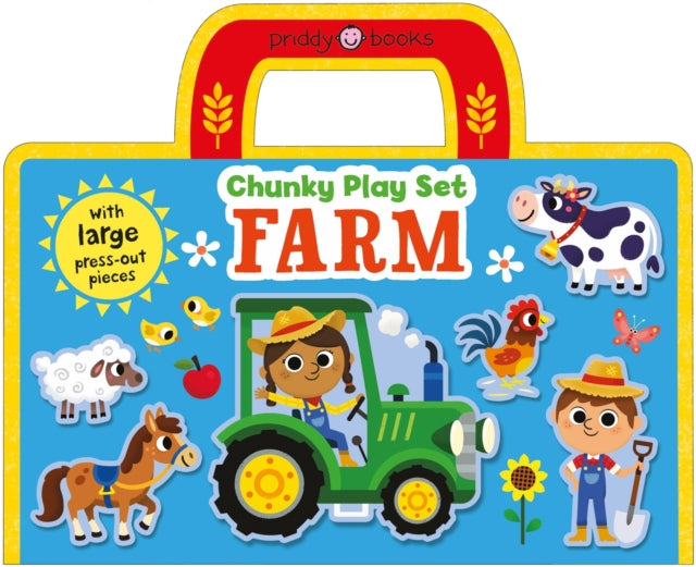 Book cover of: Chunky Play Set Farm. By: Roger Priddy
