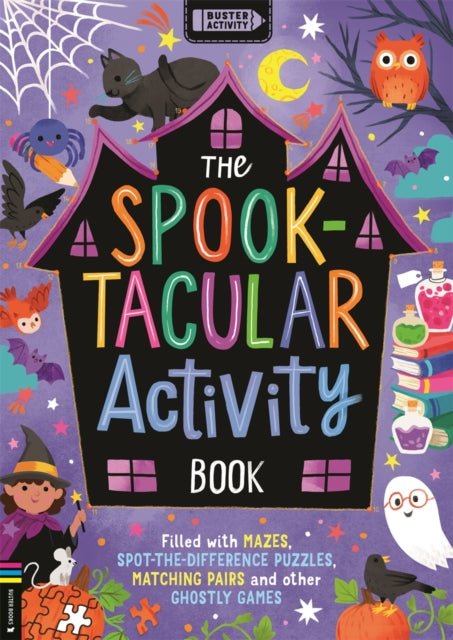 Book cover of: Spooktacular Activity Book. By: Kathryn Selbert