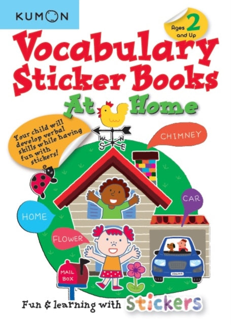 Book cover of: Kumon Vocabulary Sticker Books At Home. By: Kumon Publishing North America