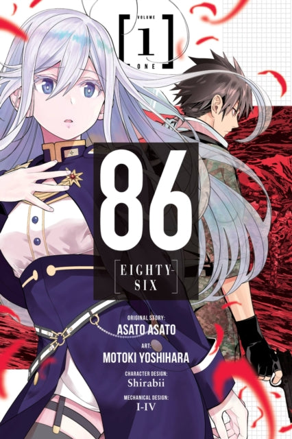 Book cover of: 86--EIGHTY-SIX, Vol. 1 (manga). By: しらび