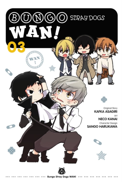 Book cover of: Bungo Stray Dogs: Wan!, Vol. 3. By: Neco Kanai