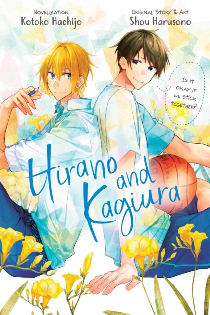 Book cover of: Hirano and Kagiura (novel). By: Shou Harusono